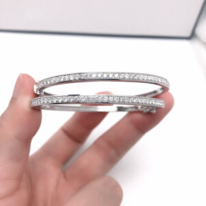 New single row diamond bracelet, fashionable and versatile. WX-ST068